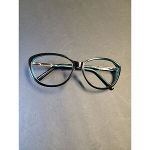 Banana Republic Eyeglass Frames 56-15-135 Black And Green‎